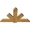 Ekena Millwork Kennewick Rough Sawn Timber Gable Bracket, Western Red Cedar, 48"W x 30"H x 2"D x 6"F, 15/12 Pitch GBW048X30X0206KEN00RWR - alternate 5